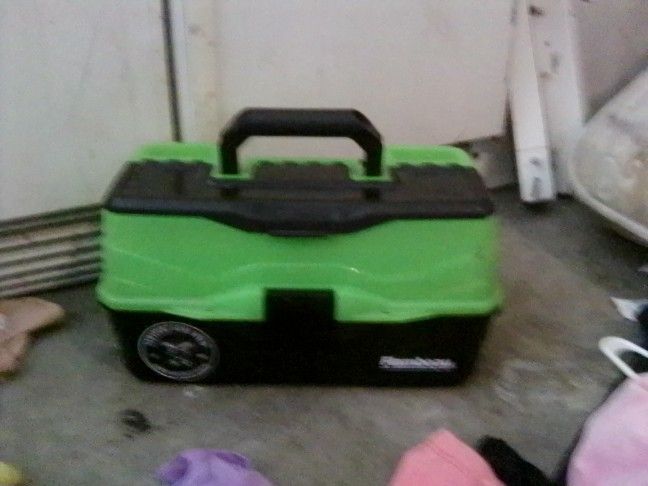 Tackle Box With Supplies