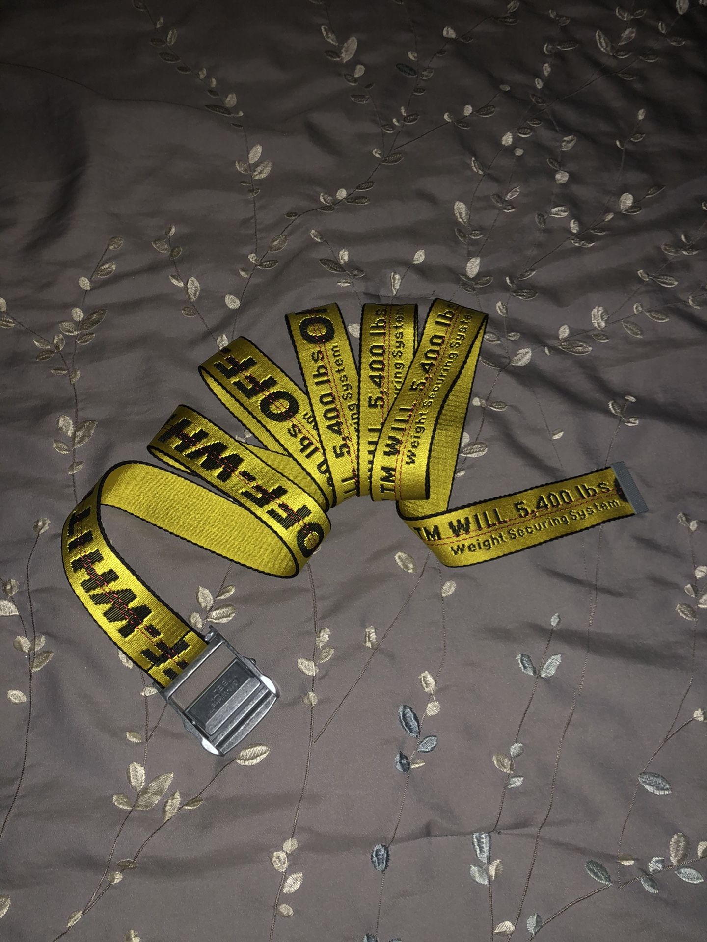 OFF WHITE SS 19 belt