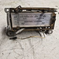 1966 Ford Thunderbird AC Dash Heater Control Assembly 1965 Tbird 1964 Classic Hotrod Custom Truck Car Part Parts Vintage Antique 