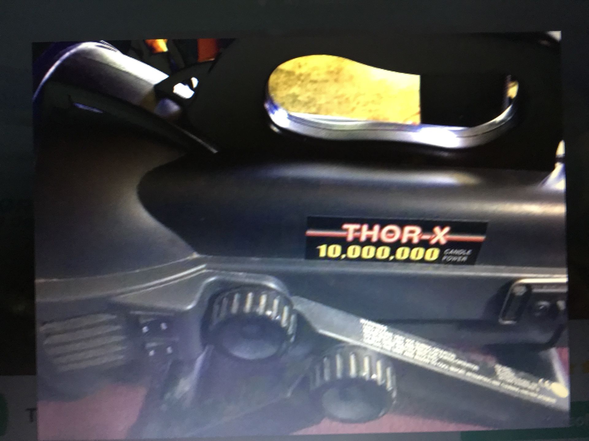 Thor-X 10,000,000 candle power light