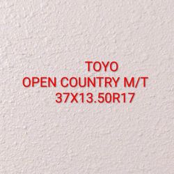 Toyo Open Country M/T 37x13.50R17