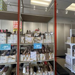 Retail Gondola Metal Display Shelf
