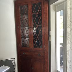 Corner China Cabinet