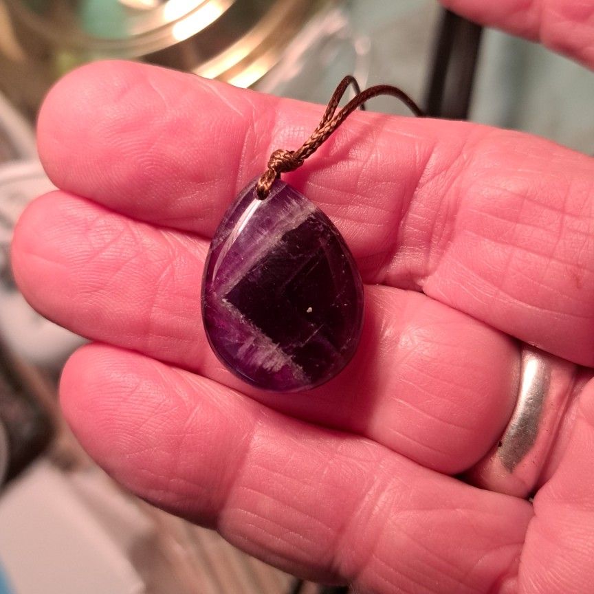 Amethyst Pendant Necklace