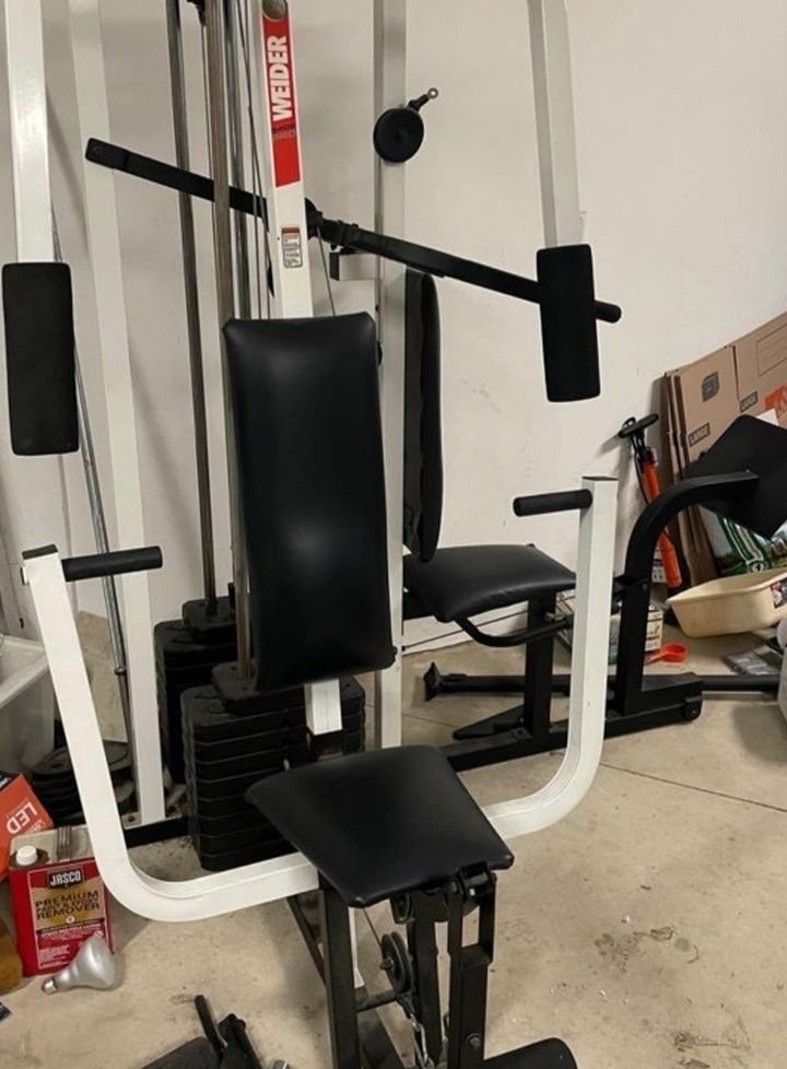 Weider pro 9635 home gym clearance