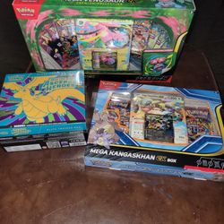 3 Pokemon Boxes
