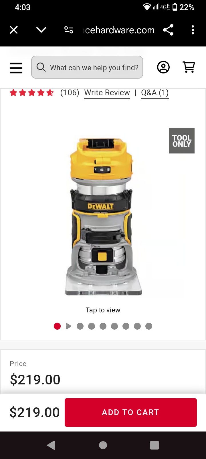 DeWalt Compact Router