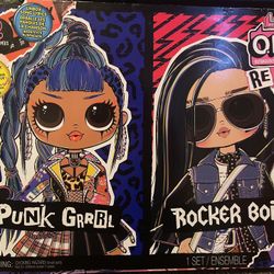 LOL Surprise OMG Remix Dolls Punk Girl And Rocker Boy