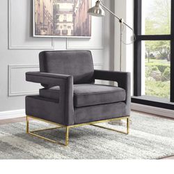 Velvet Armchair 