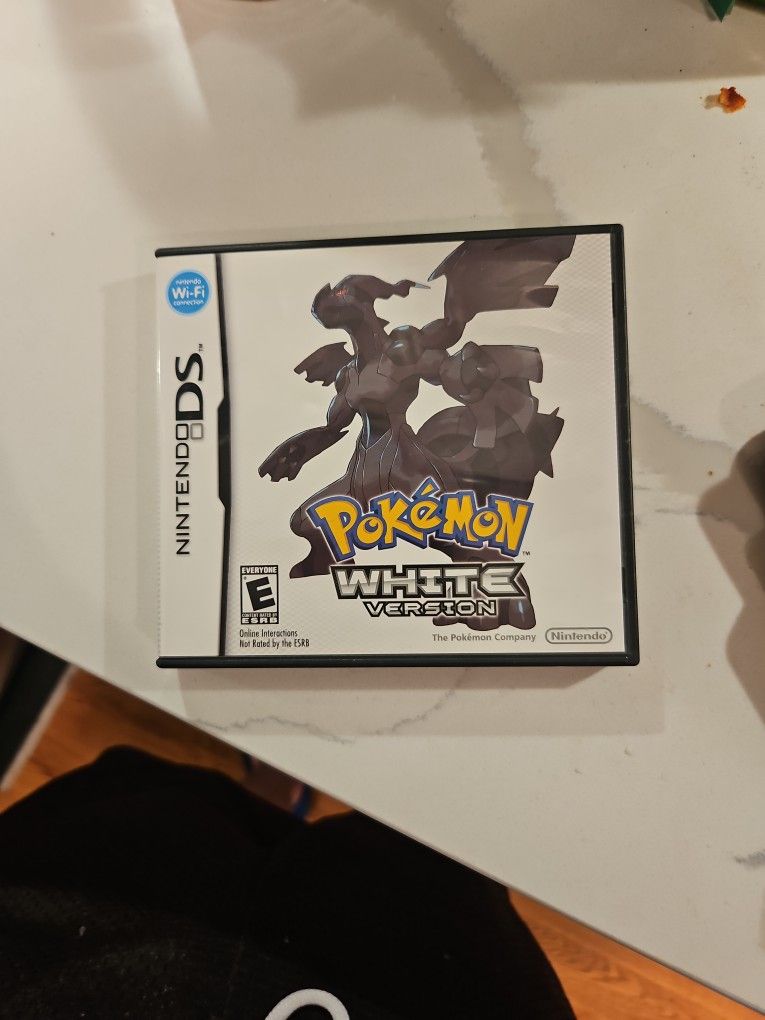 POKEMON WHITE NINTENDO DS (RARE CIB)