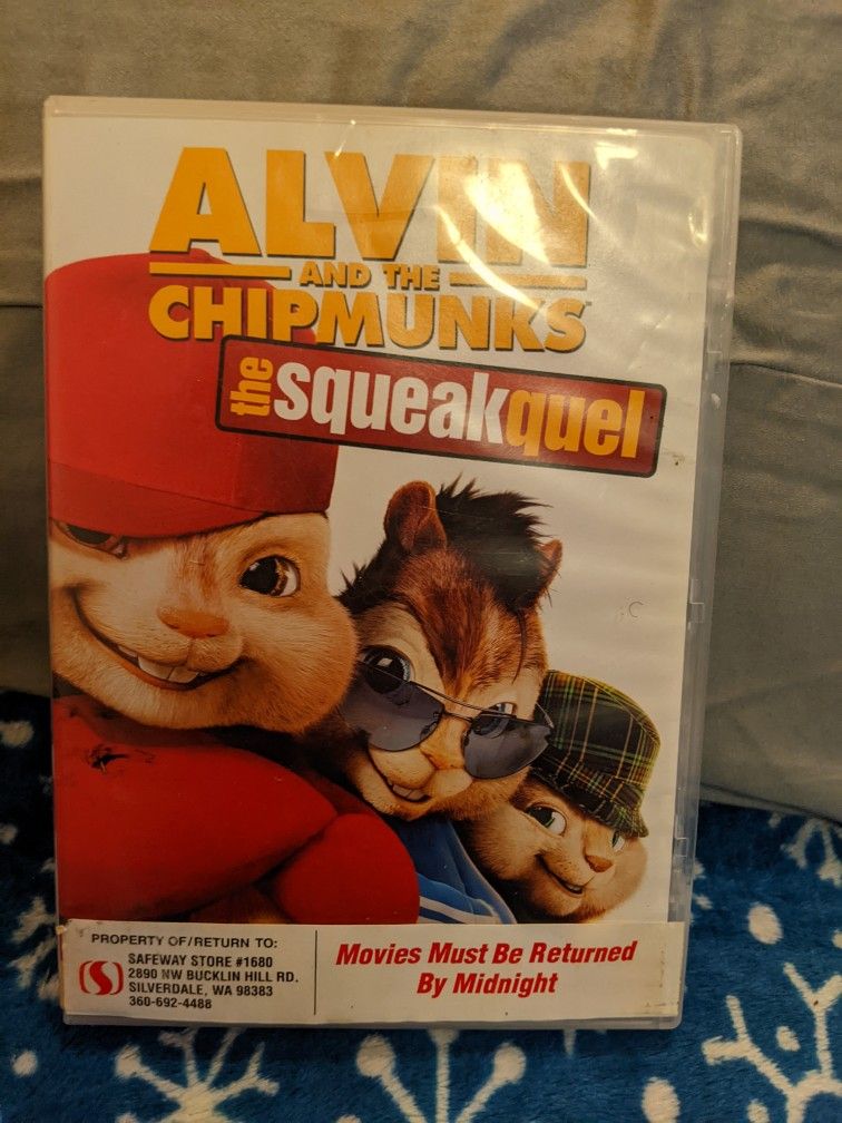 Alvin And The Chipmunks The Squeakqual DVD