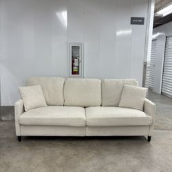 Cream Sofa !!! Like new 