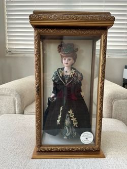 Camellia Garden 16" Porcelain Doll with Swarovski Jewelry