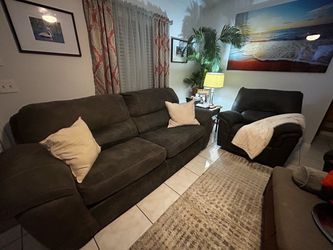 Sofa and 2 recliners