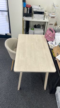 table and chair