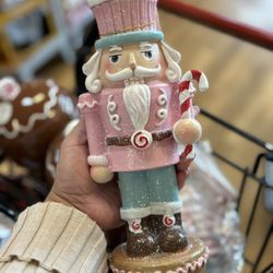 Pastel NutCracker Christmas Decor