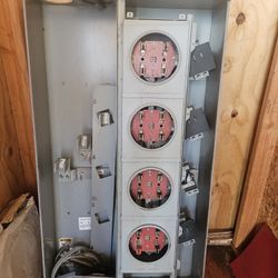 4 Gang Meter Panel
