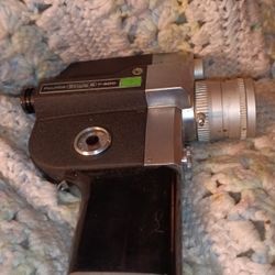 Fujica 8EE Double 8mm Cine Film Camera - Triple Lens - Untested