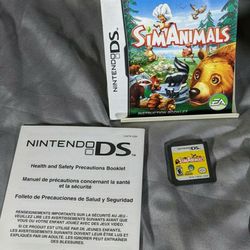 SimAnimals - Nintendo DS - 2DS DSi Lite 3DS - Compete In Box Tested Sim Animals