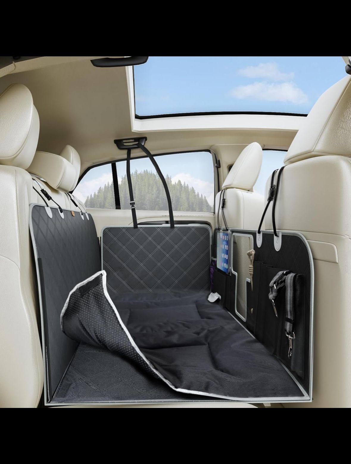 Backseat Car Extender For Dogs