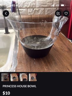 PRINCESS HOUSE GLASS BOWL
