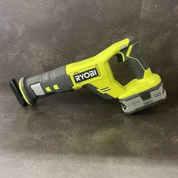 RYOBI ONE+ 18V Cordless Reciprocating Saw w/ 18V Lithium Battery
