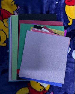 Smooth Glitter Cardstock