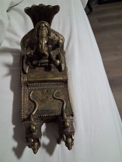 ANTIQUE BRASS LORD GANESHA