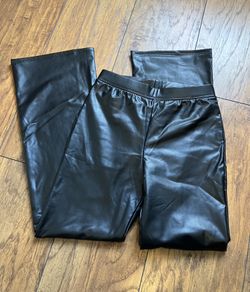 Girls Sz 10 Jumping Beans Leggings, Synthetic Leather Style