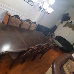 Dining Table 8 Chairs