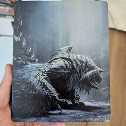 Monster Hunter Wild Steelbook.