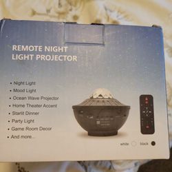 Night Light Projector With Remote 