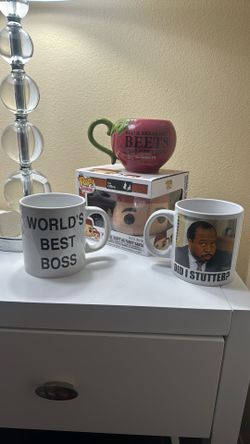 The Office Collectible Mug Bundle – 4 Piece Set