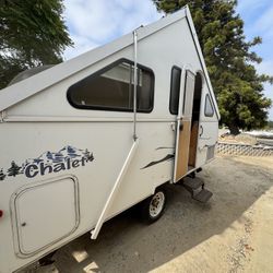 2008 Chalet XL1930 hard-sided A-frame pop-up camper