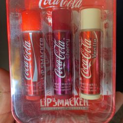 Coca Cola Lip Smacker Kit
