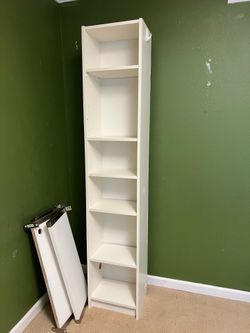 IKEA (2) White Book Cases
