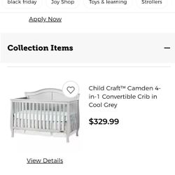 Crib -like New $70