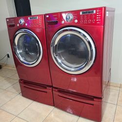 LG Washer And Electric Dryer Free Deliver And Install 6 Month Warranty 