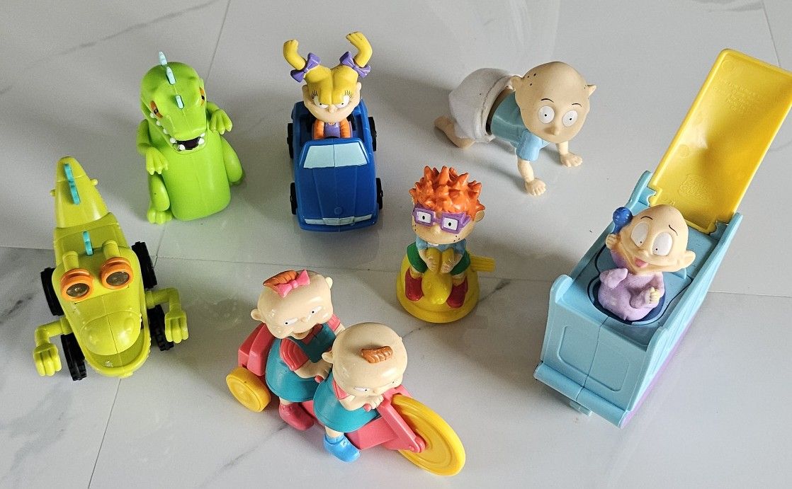 Action Figures  From Rugrats  Vintage  Offical EACH 8.00