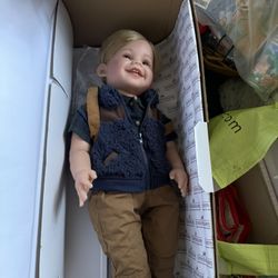 "Little Explorer" Liam Lifelike Toddler Doll By Ping Lau