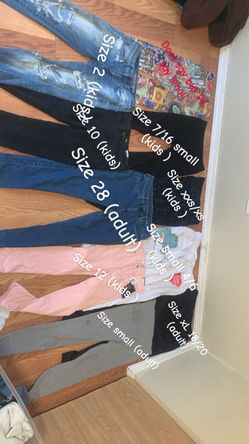 Kids And Adults Pants Bundle!!
