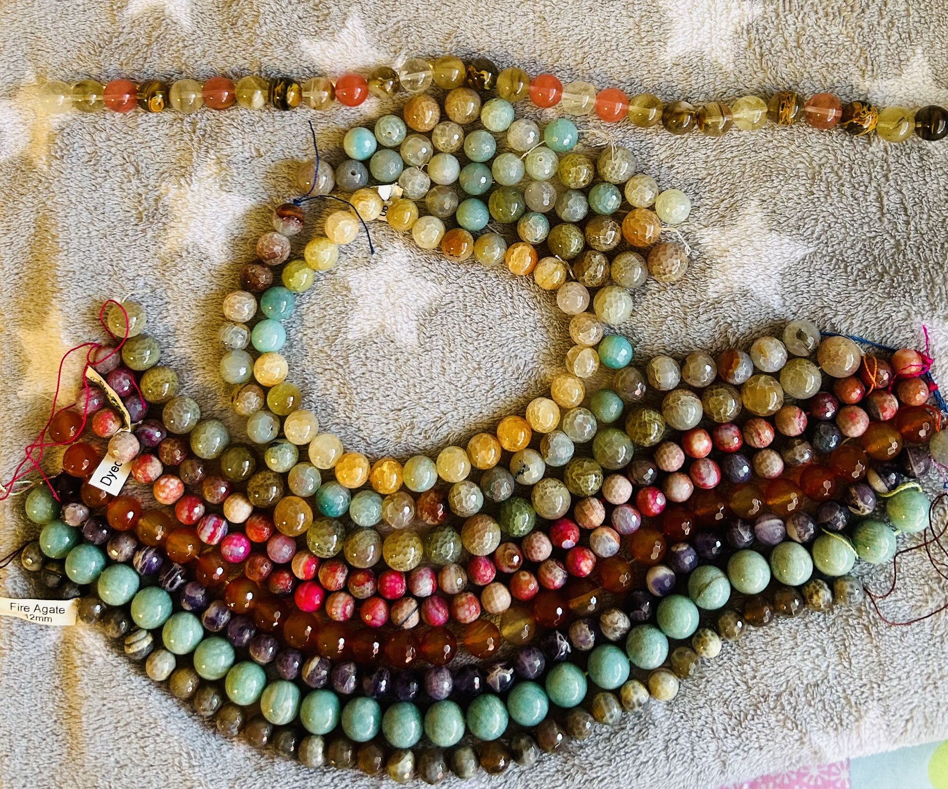 Semi Precious Beads $20 For 2 Strands