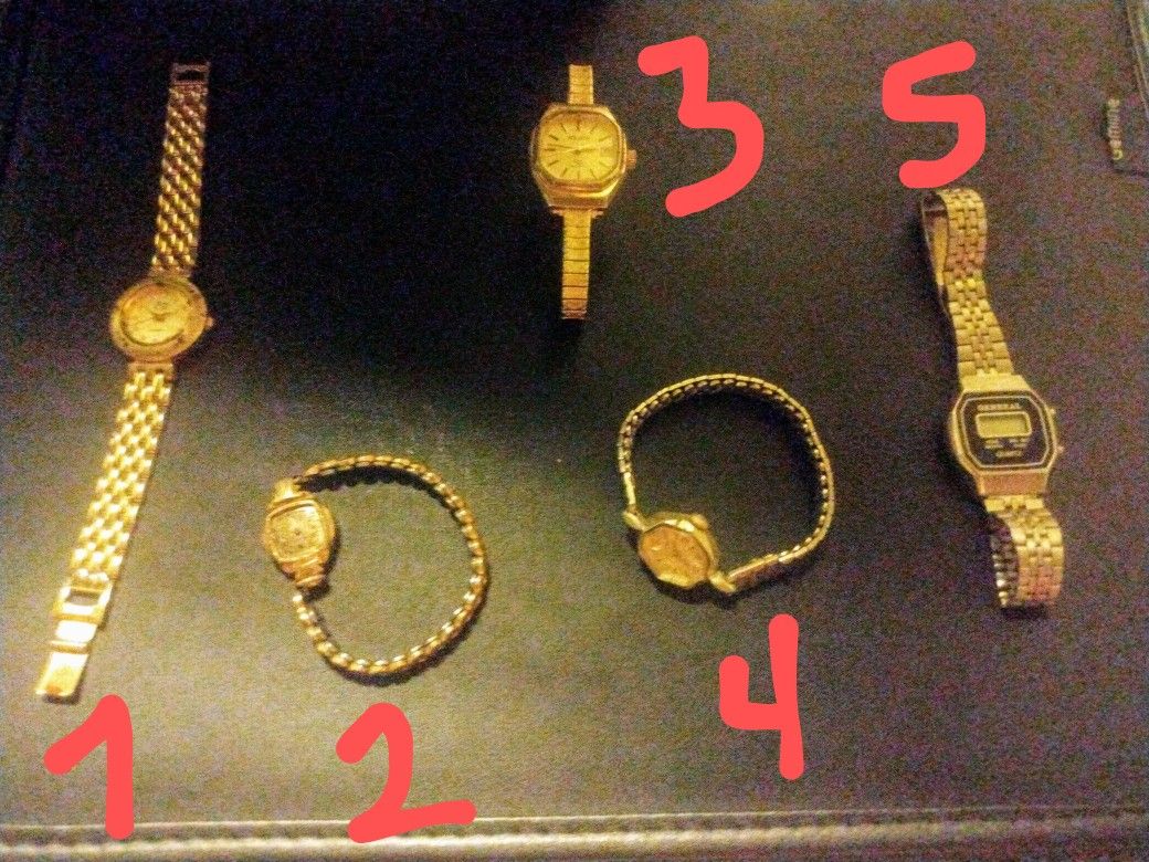 Vintage Women's Watches Lot 