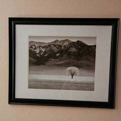  Framed Mountain Landscape 