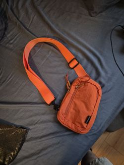 Orange Mini Crossbody Sling Bag