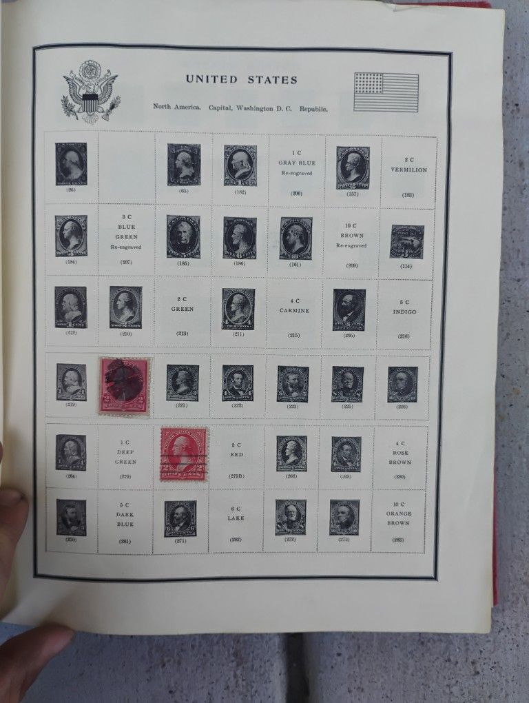 Stamps Benjamin George Lincoln And Many More