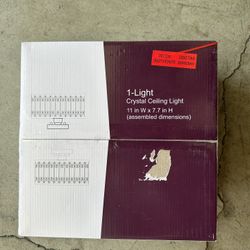 Crystal Ceiling Light