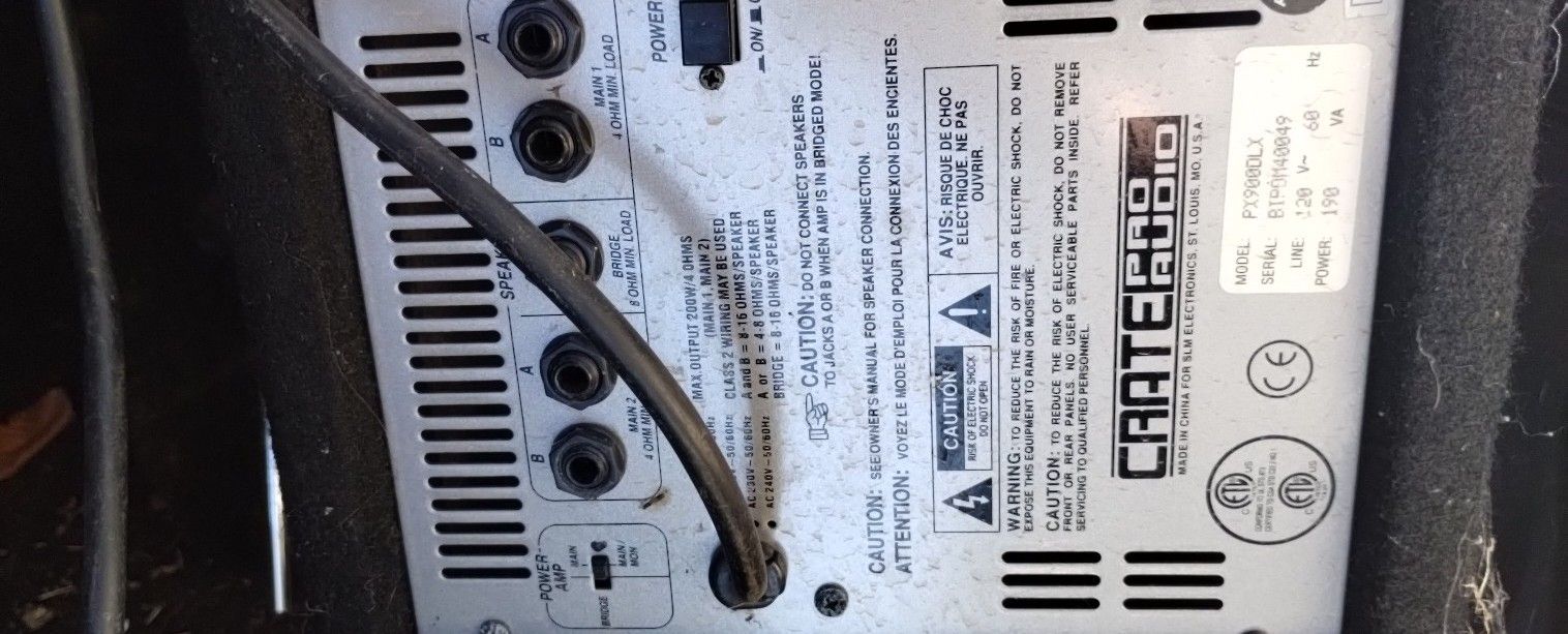 Px900 Crate Proaudio DLX