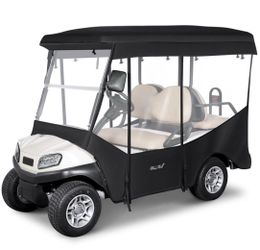 New Golf Cart Enclosure 4 Passenger for Club Car Tempo Onward Extended Roof 88" $50