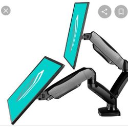 ONKRON Dual Monitor Desk Mount for 13 to 27-Inch LCD LED Computer TV Screens up to 14.3 lbs G160

